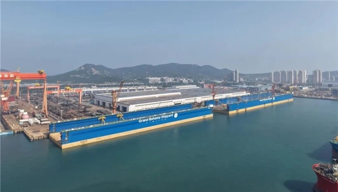贝仕监造！全球最大级别举力浮船坞成功交付！