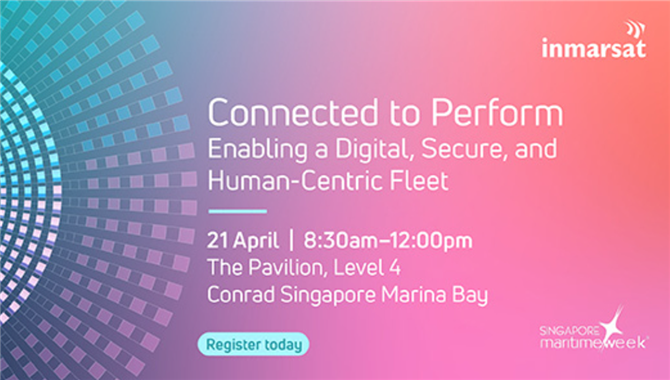 Inmarsat Maritime Seminar at SMW: New Spe