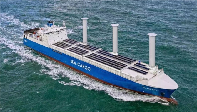 能效升级！Norsepower旋筒风帆助力Sea-Carg